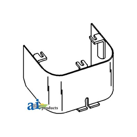 A & I Products Shield, PTO 11.2" x6.5" x6.2" A-360181R91